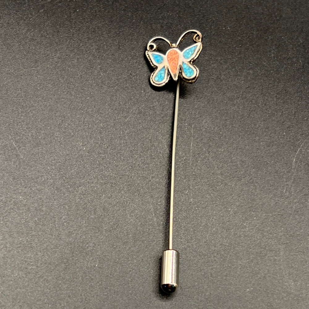 Zuni sterling stick pin